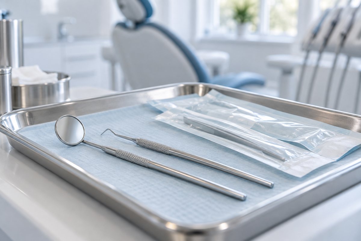 Kliniğin bekleme alanı, sandalyeler ve pencere kenarındaki bitkiler